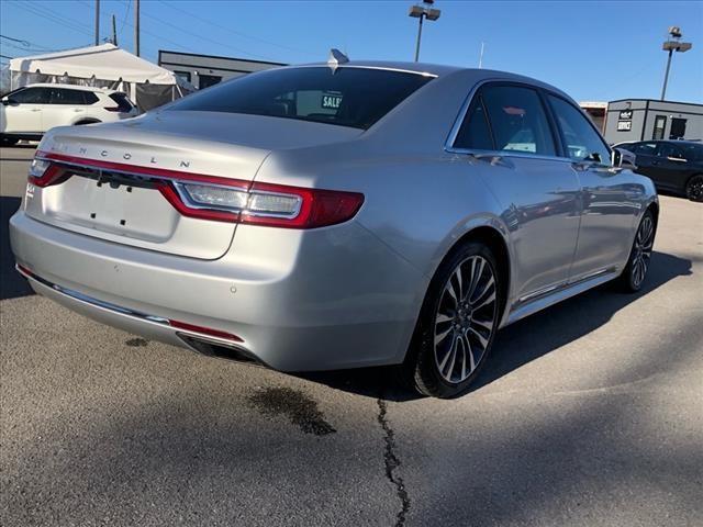 used 2019 Lincoln Continental car, priced at $23,792