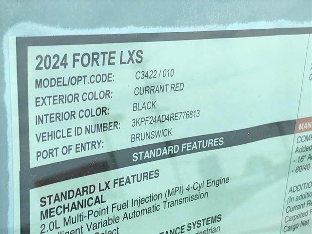 new 2024 Kia Forte car, priced at $21,170