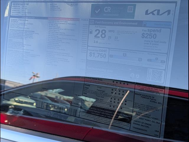 new 2026 Kia Sportage car, priced at $32,105