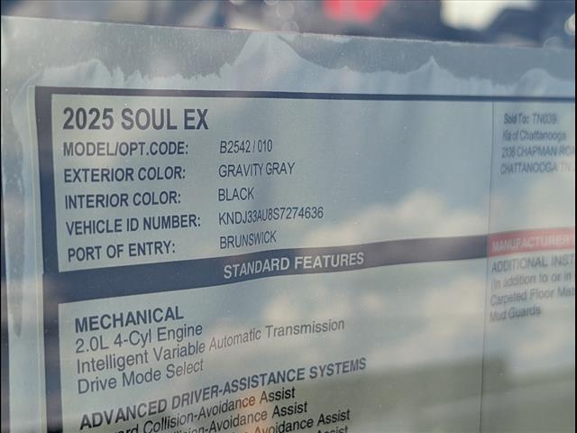 new 2025 Kia Soul car, priced at $25,255