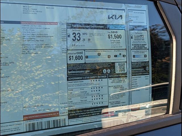 new 2025 Kia K4 car, priced at $23,495