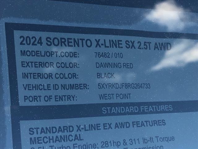 new 2024 Kia Sorento car, priced at $44,085