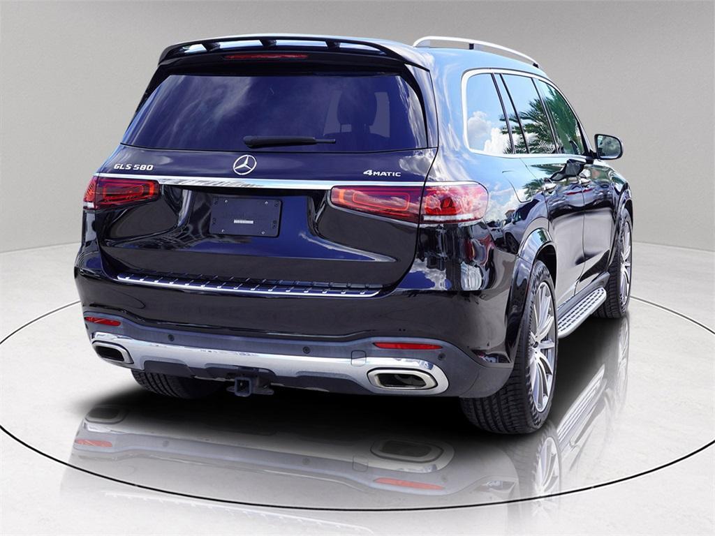 used 2022 Mercedes-Benz GLS 580 car, priced at $74,000