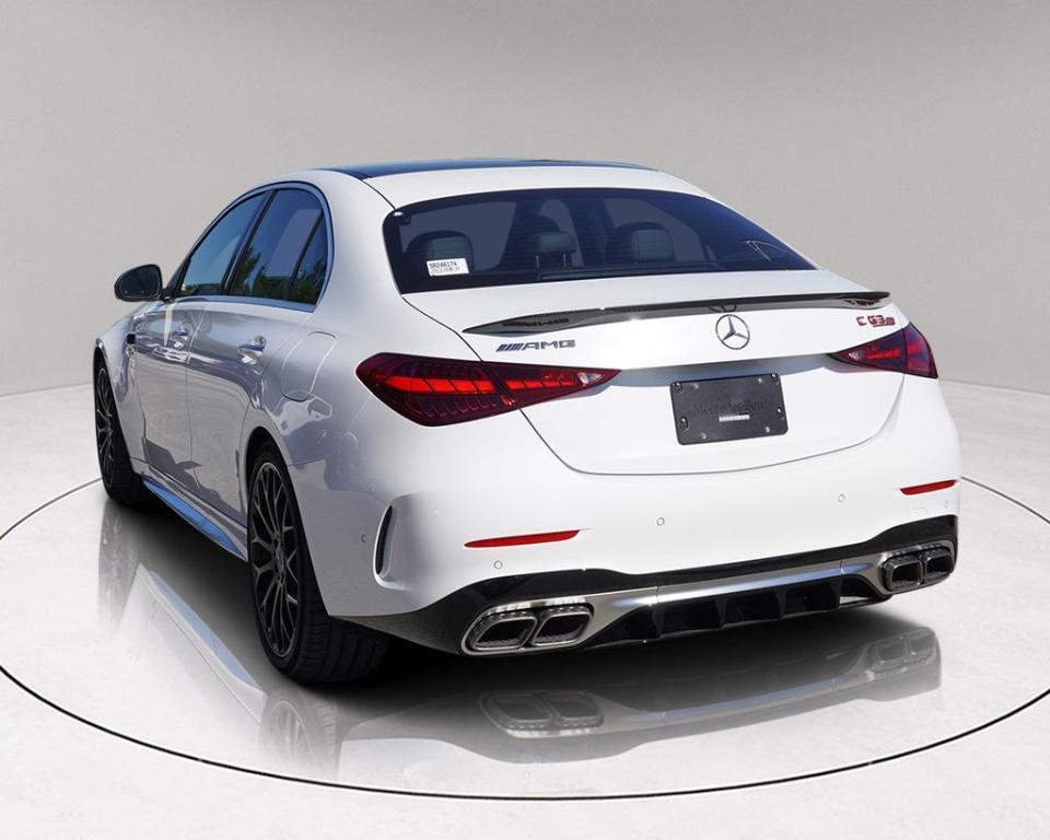 new 2025 Mercedes-Benz AMG C 63 car, priced at $100,290