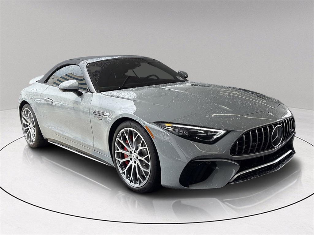 used 2024 Mercedes-Benz AMG SL 55 car, priced at $123,700
