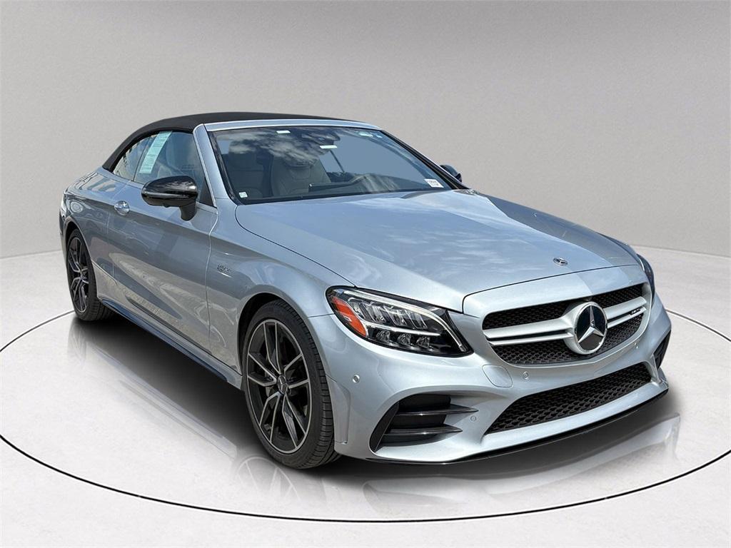 used 2022 Mercedes-Benz AMG C 43 car, priced at $57,826