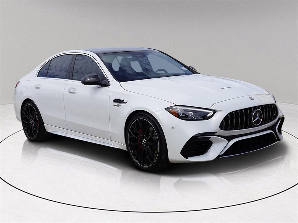 used 2025 Mercedes-Benz AMG C 63 car, priced at $99,990