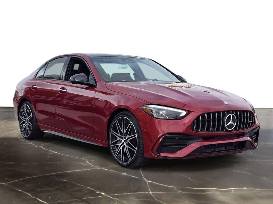 new 2024 Mercedes-Benz AMG C 43 car, priced at $68,310