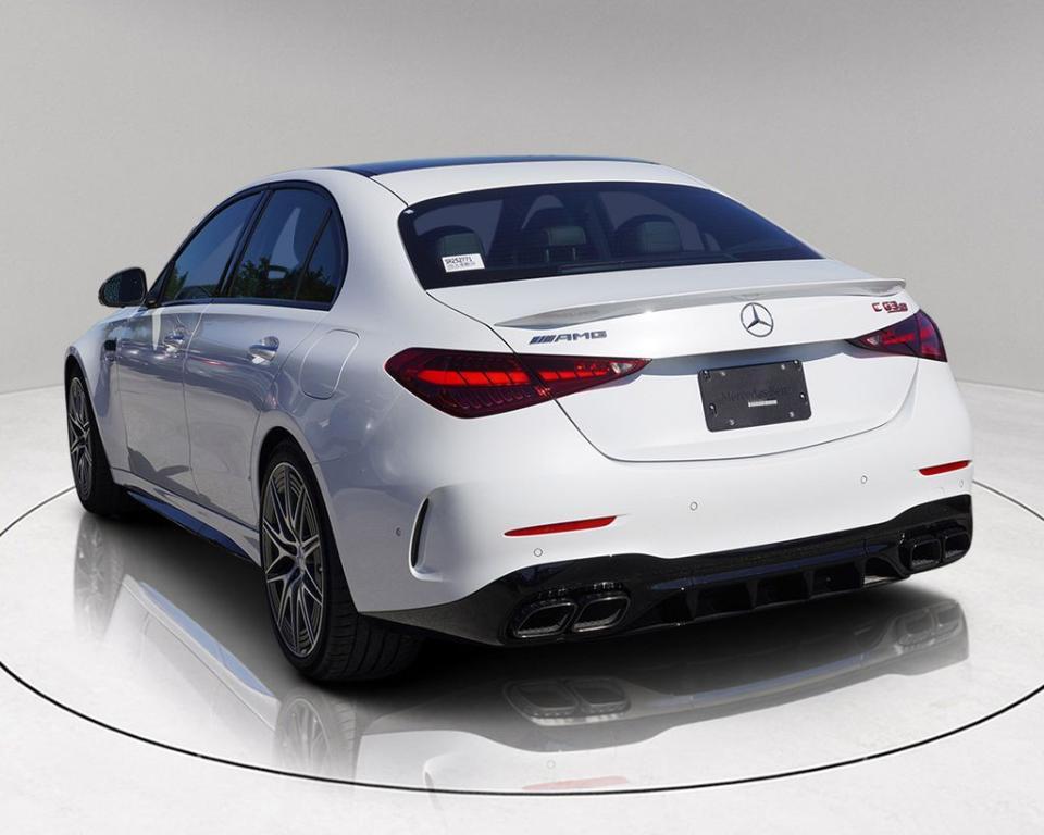 new 2025 Mercedes-Benz AMG C 63 car, priced at $99,690