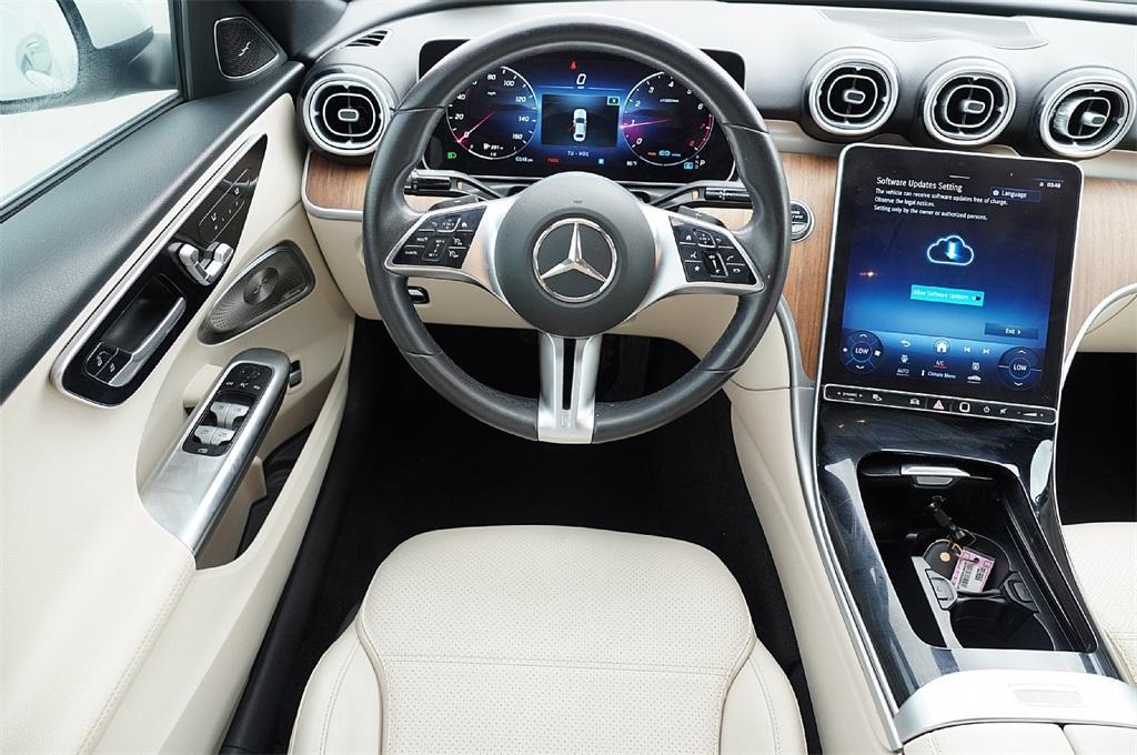 used 2022 Mercedes-Benz C-Class car, priced at $29,900