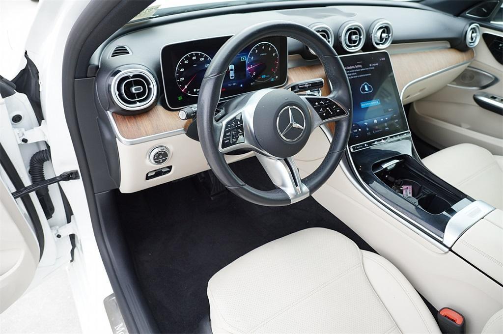 used 2022 Mercedes-Benz C-Class car, priced at $29,900