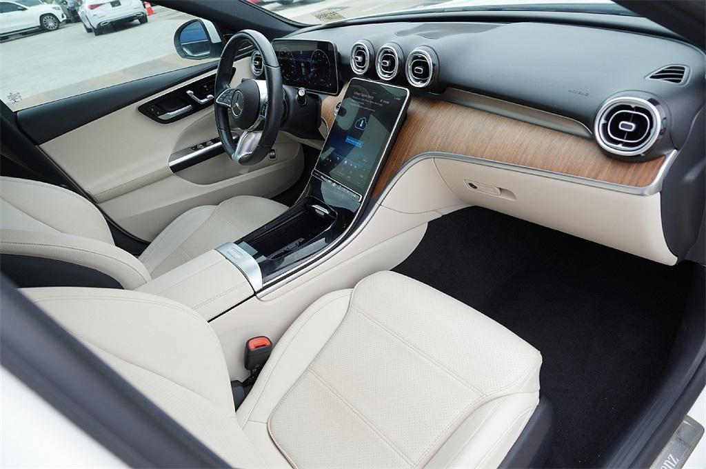 used 2022 Mercedes-Benz C-Class car, priced at $29,900