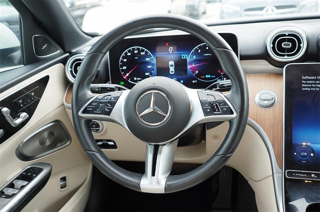 used 2022 Mercedes-Benz C-Class car, priced at $29,900
