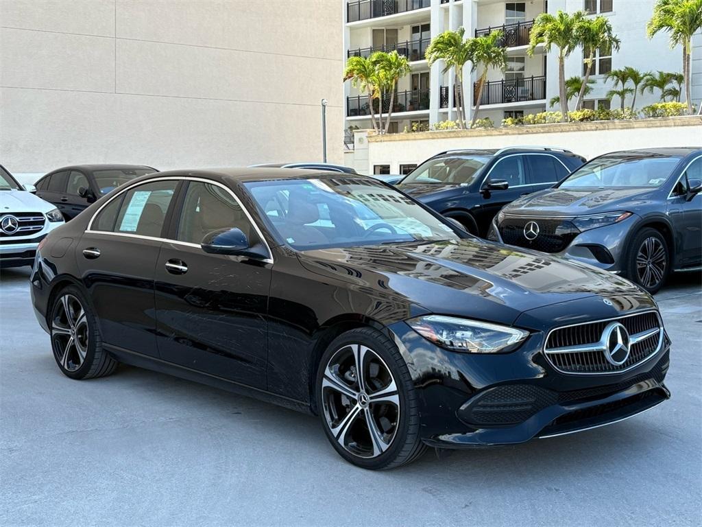 used 2022 Mercedes-Benz C-Class car, priced at $34,759