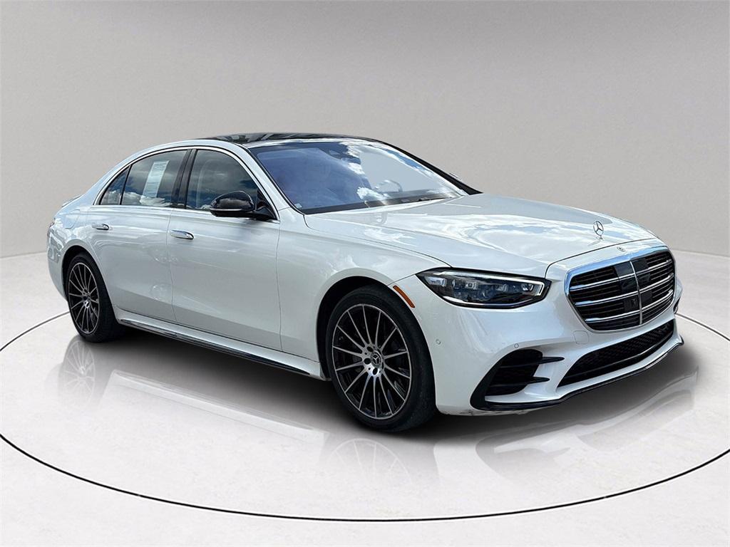used 2022 Mercedes-Benz S-Class car, priced at $89,749