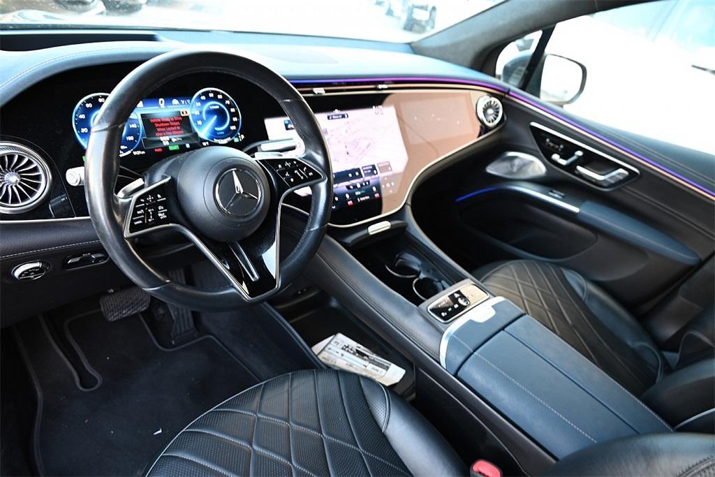 used 2023 Mercedes-Benz EQS 580 car, priced at $63,995