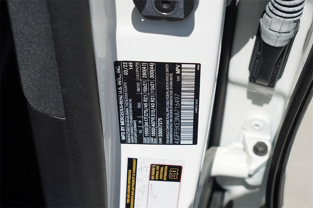 used 2022 Mercedes-Benz GLS 450 car, priced at $57,000