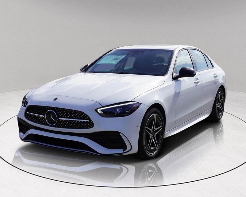 new 2025 Mercedes-Benz C-Class car, priced at $55,990