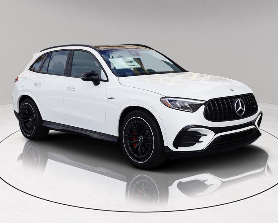 new 2025 Mercedes-Benz AMG GLC 63 car, priced at $96,600