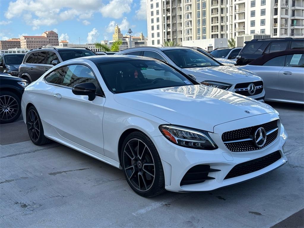 used 2022 Mercedes-Benz C-Class car, priced at $39,995