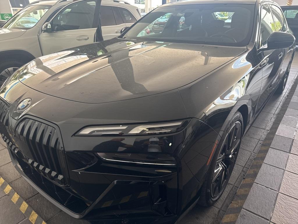 used 2024 BMW 740 car, priced at $74,995