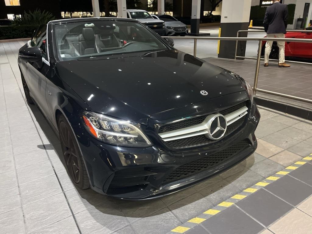 used 2022 Mercedes-Benz AMG C 43 car, priced at $57,734