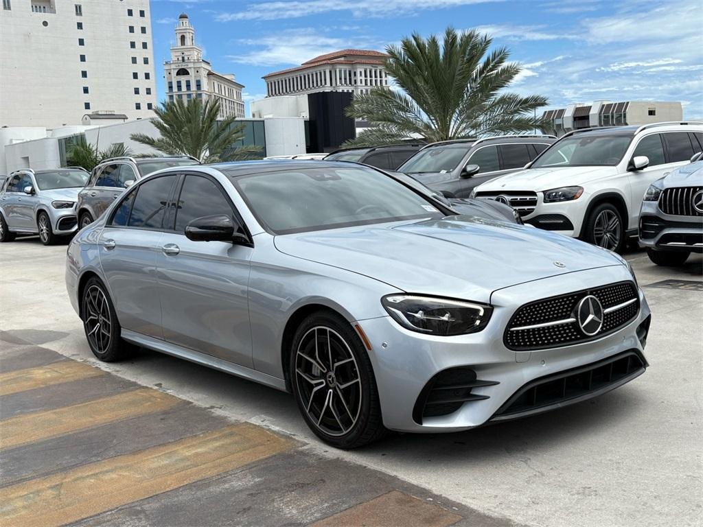 used 2021 Mercedes-Benz E-Class car, priced at $34,995