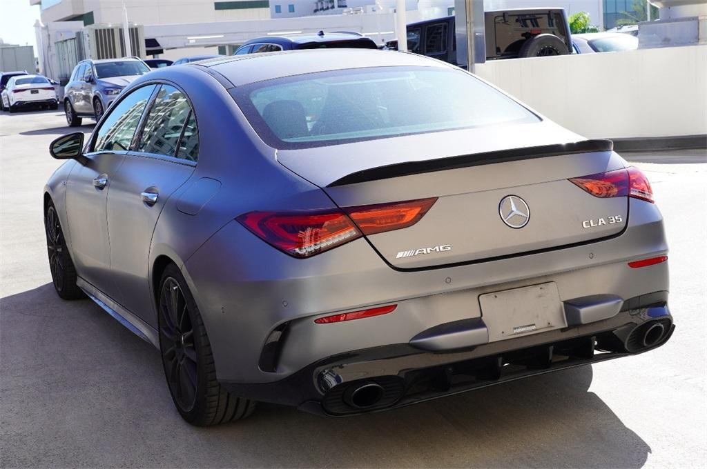 used 2022 Mercedes-Benz AMG CLA 35 car, priced at $39,890