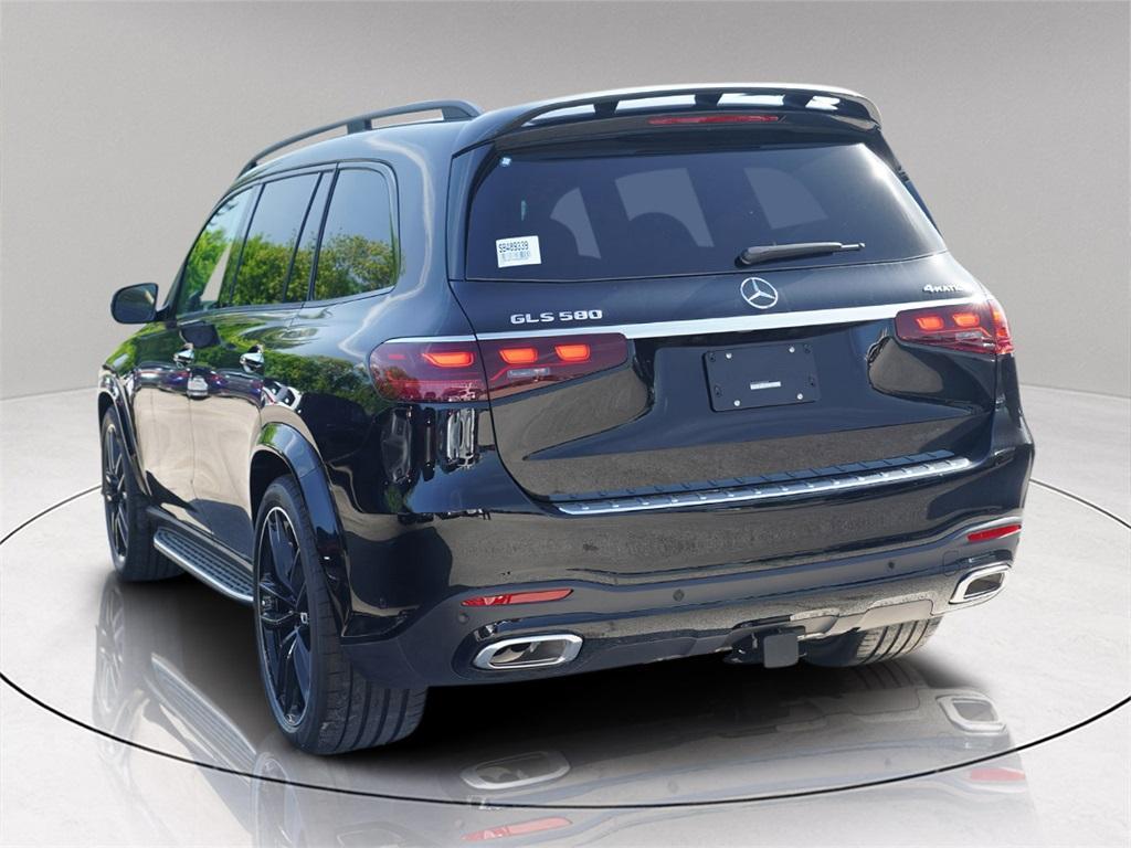 new 2025 Mercedes-Benz GLS 580 car, priced at $112,978