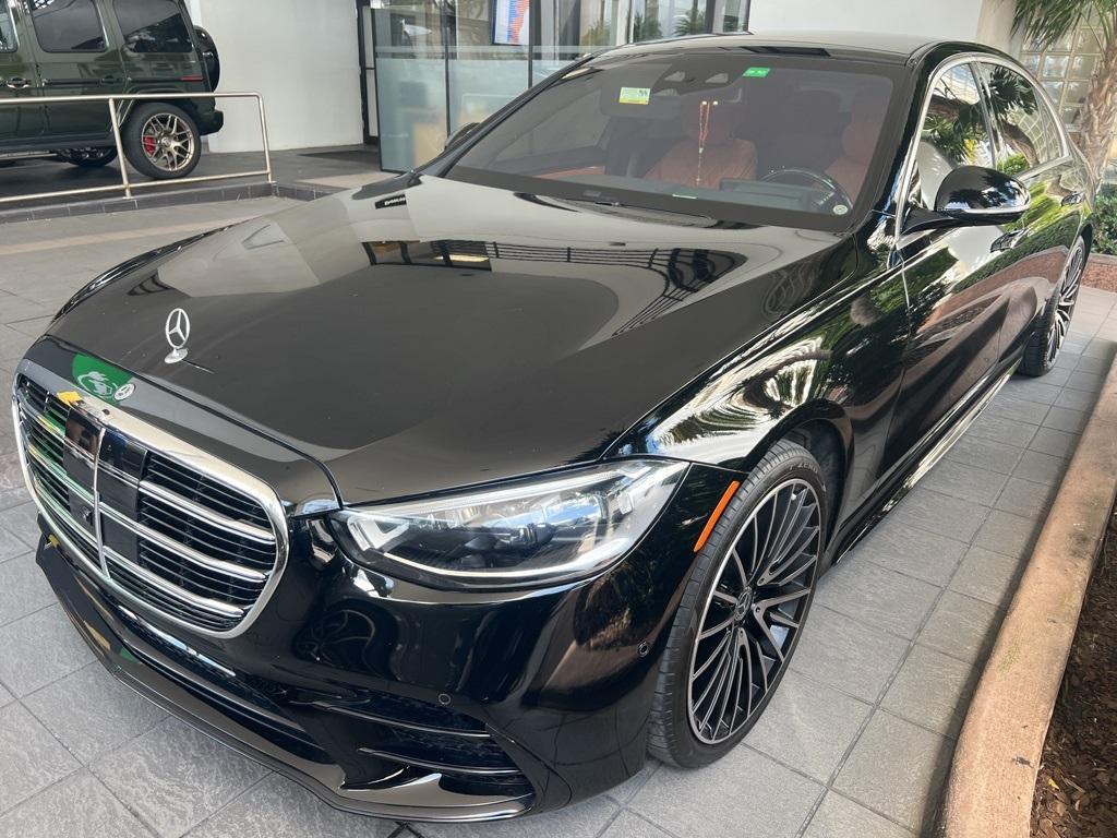 used 2022 Mercedes-Benz S-Class car, priced at $85,996