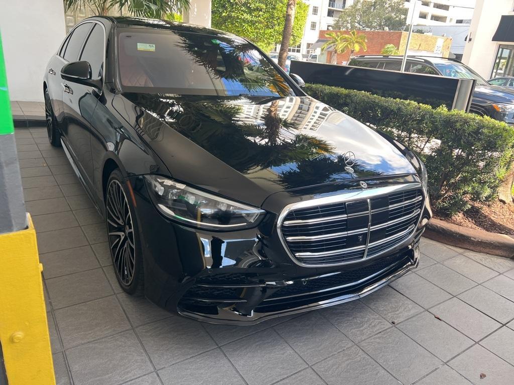 used 2022 Mercedes-Benz S-Class car, priced at $85,996