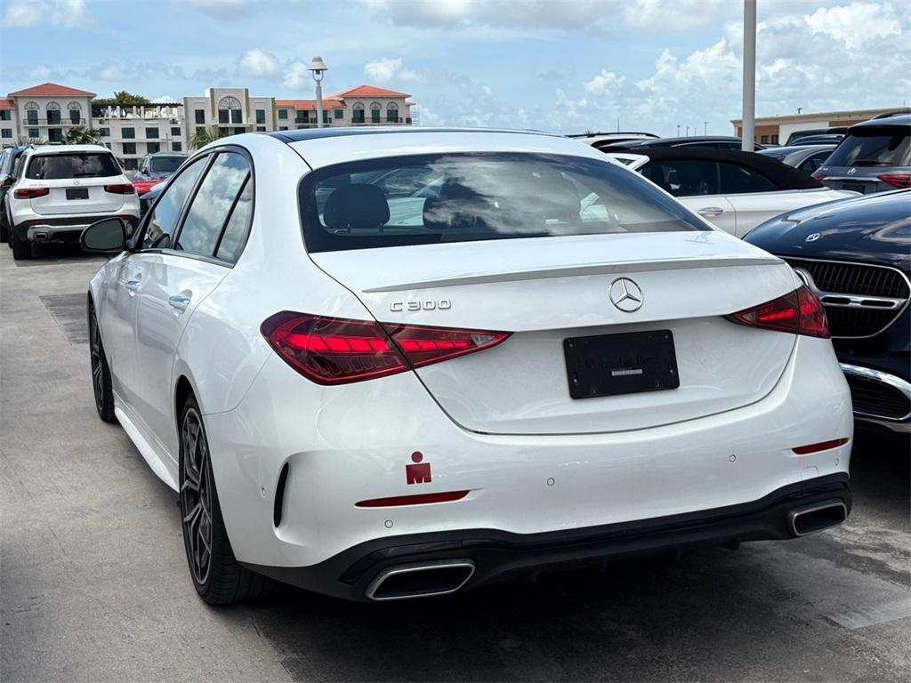 used 2022 Mercedes-Benz C-Class car, priced at $39,995