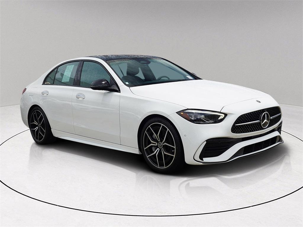 used 2022 Mercedes-Benz C-Class car, priced at $39,694