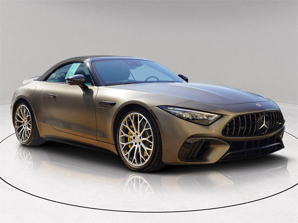 used 2022 Mercedes-Benz AMG SL 55 car, priced at $103,555