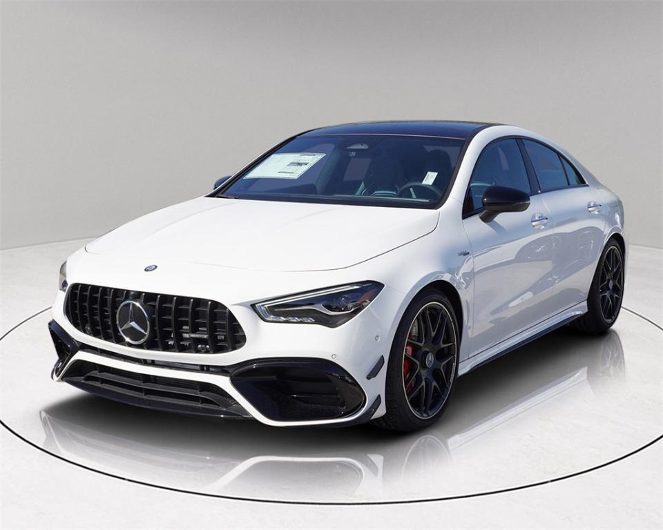 new 2025 Mercedes-Benz AMG CLA 45 car, priced at $75,445