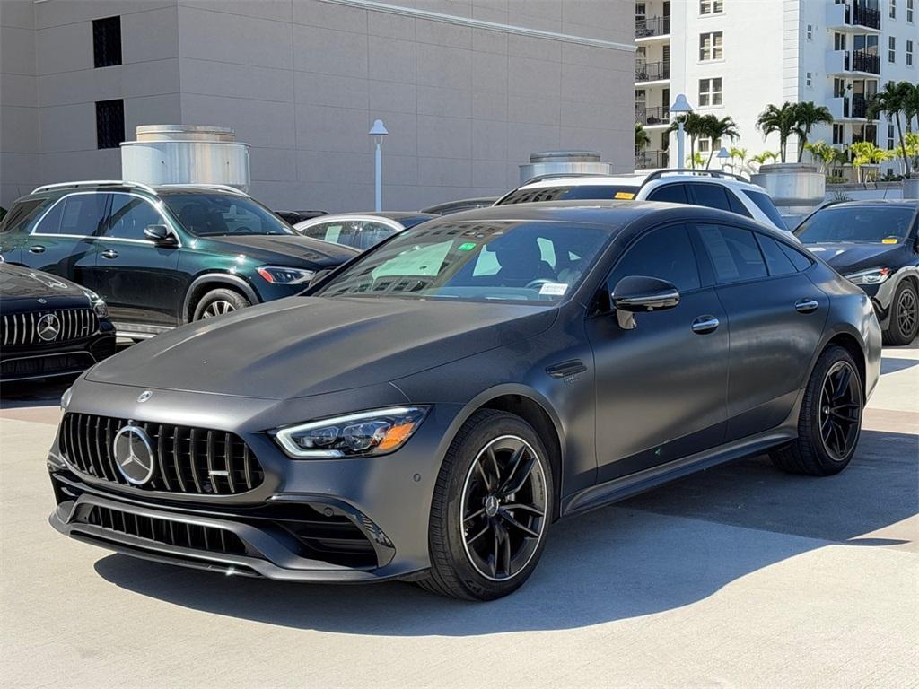 used 2022 Mercedes-Benz AMG GT 43 car, priced at $76,989