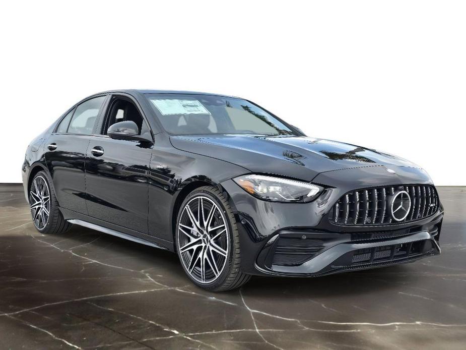 new 2024 Mercedes-Benz AMG C 43 car, priced at $68,100