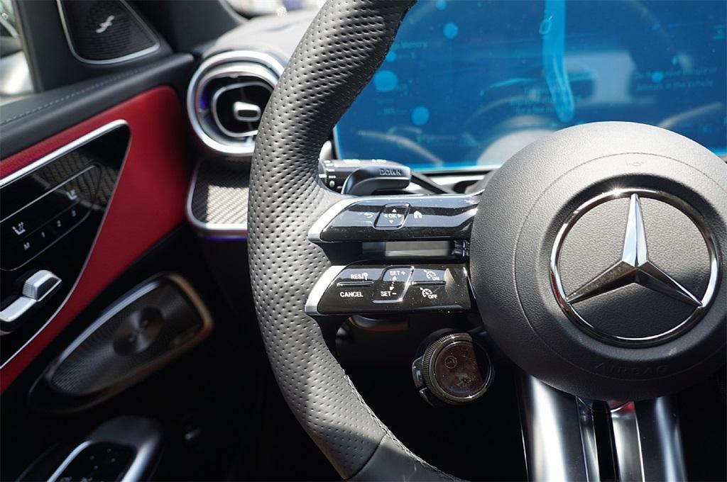 new 2025 Mercedes-Benz AMG C 43 car, priced at $71,710