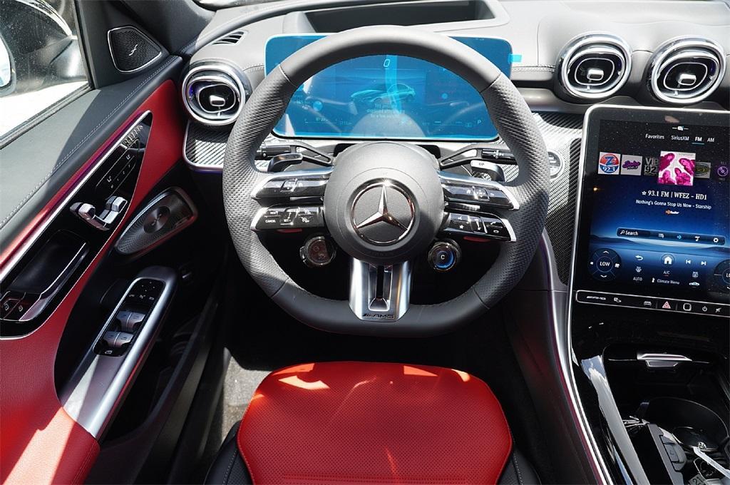 new 2025 Mercedes-Benz AMG C 43 car, priced at $71,710