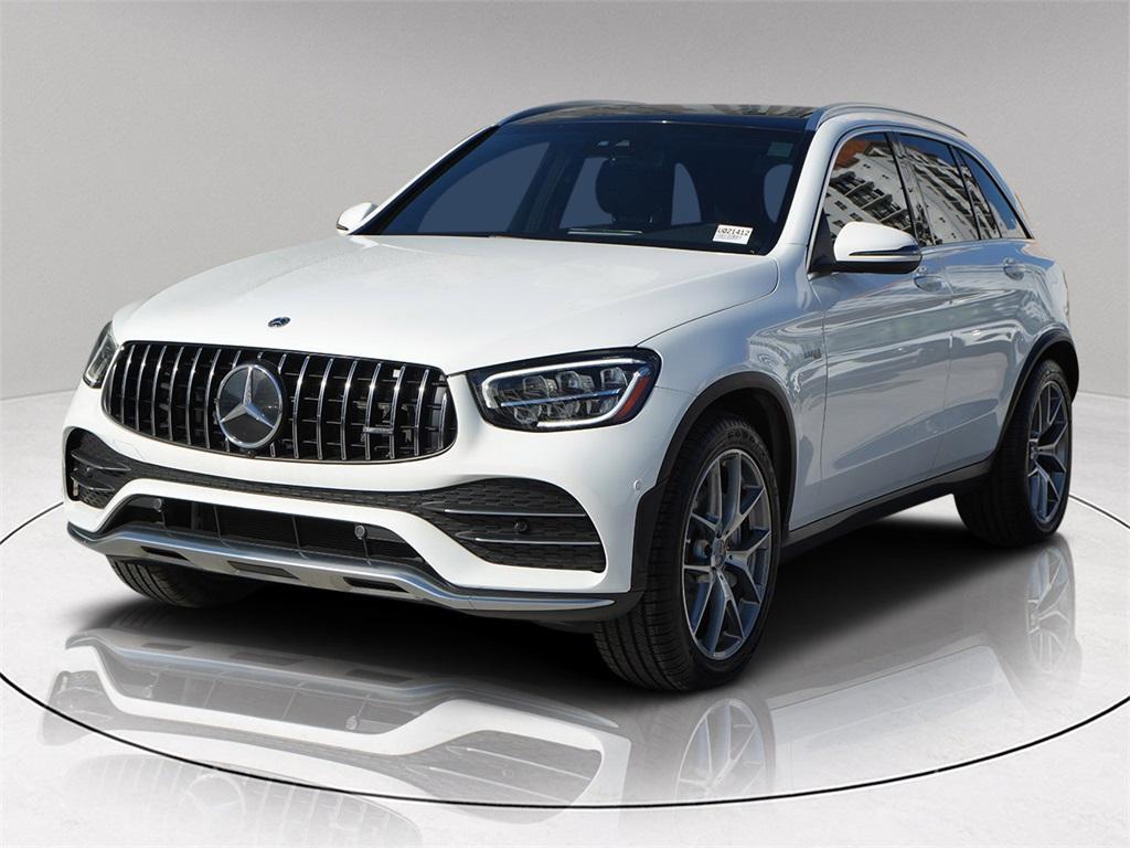 used 2022 Mercedes-Benz AMG GLC 43 car, priced at $44,950