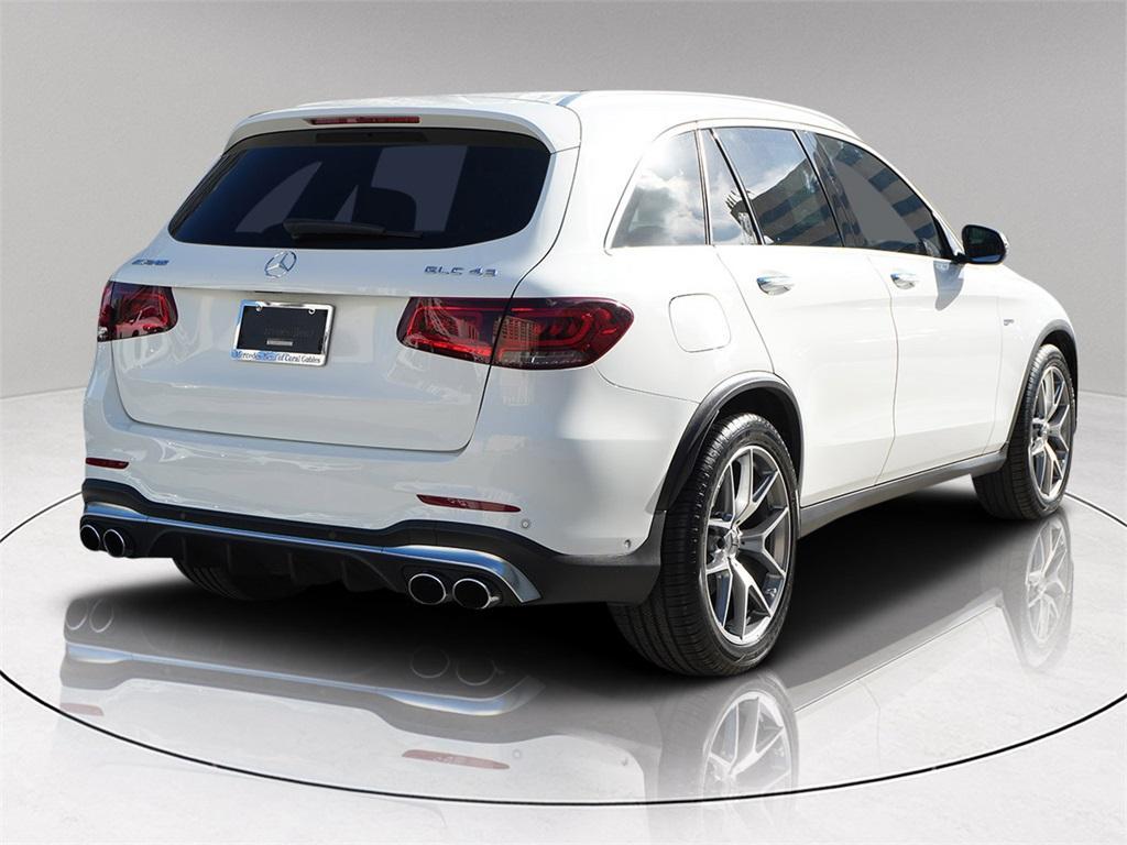 used 2022 Mercedes-Benz AMG GLC 43 car, priced at $44,950