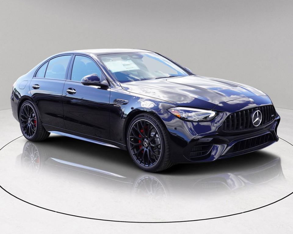 new 2025 Mercedes-Benz AMG C 63 car, priced at $99,905