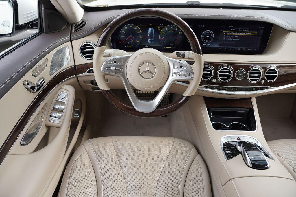 used 2020 Mercedes-Benz S-Class car, priced at $63,500