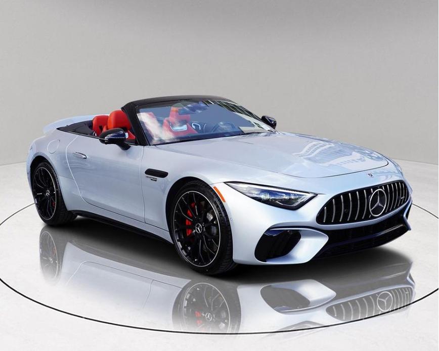 used 2022 Mercedes-Benz AMG SL 55 car, priced at $100,500