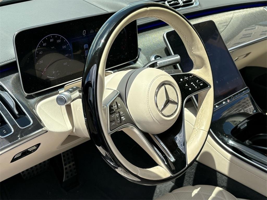 used 2022 Mercedes-Benz S-Class car, priced at $79,995