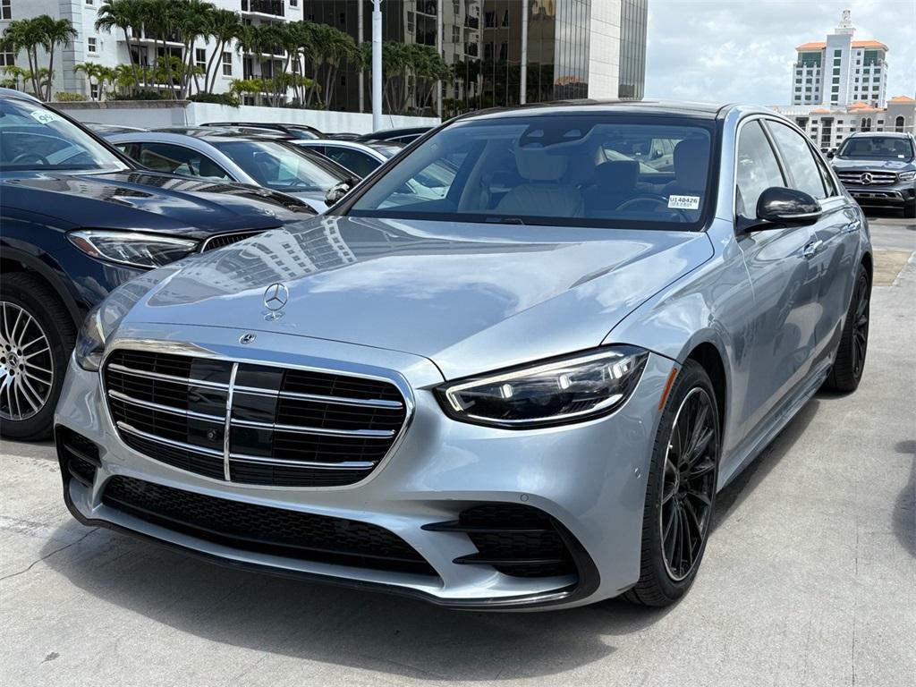 used 2022 Mercedes-Benz S-Class car, priced at $79,995