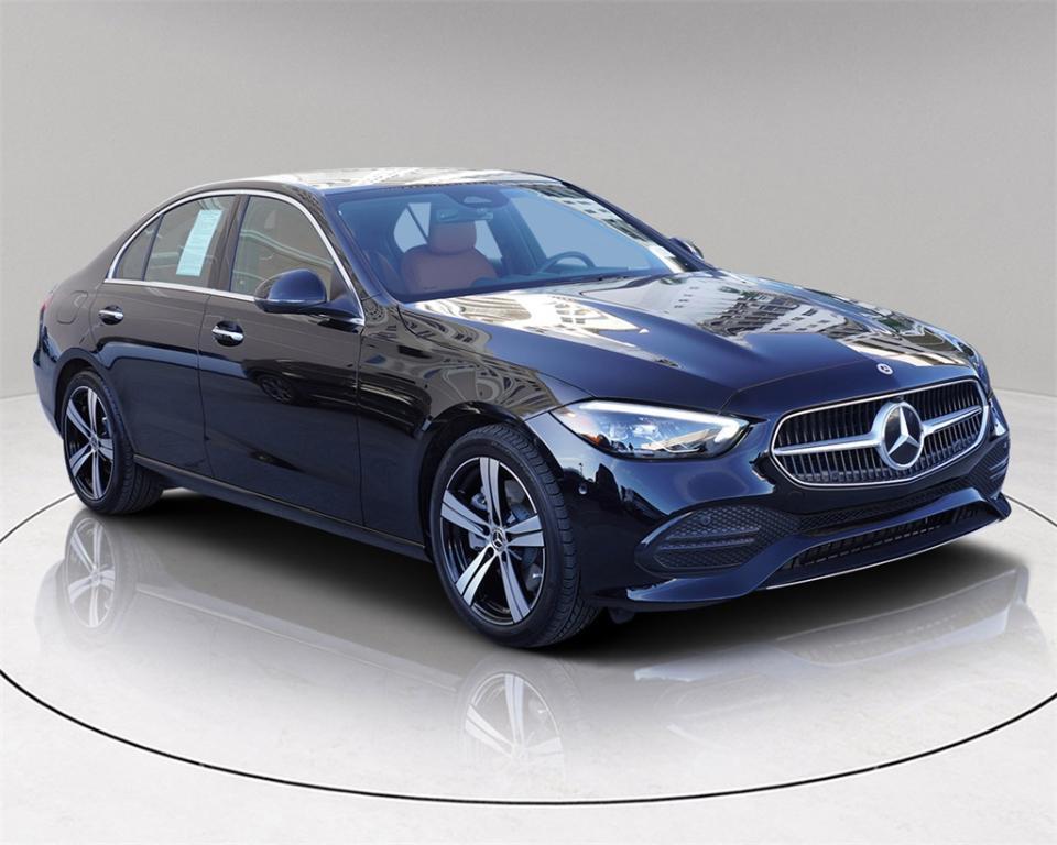 used 2024 Mercedes-Benz C-Class car, priced at $50,525