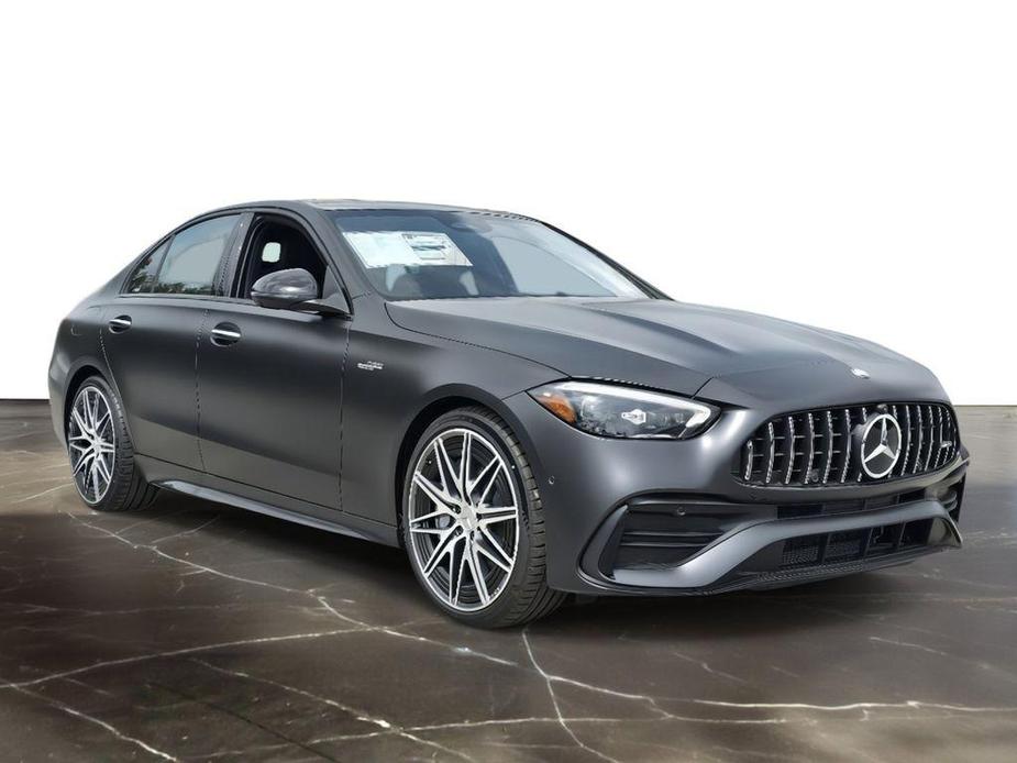 new 2024 Mercedes-Benz AMG C 43 car, priced at $72,090