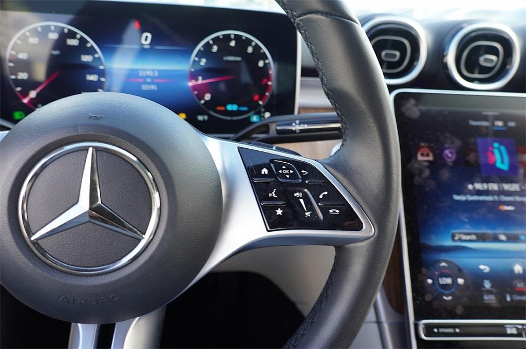 used 2022 Mercedes-Benz C-Class car, priced at $34,885