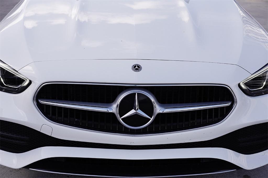 used 2022 Mercedes-Benz C-Class car, priced at $34,885